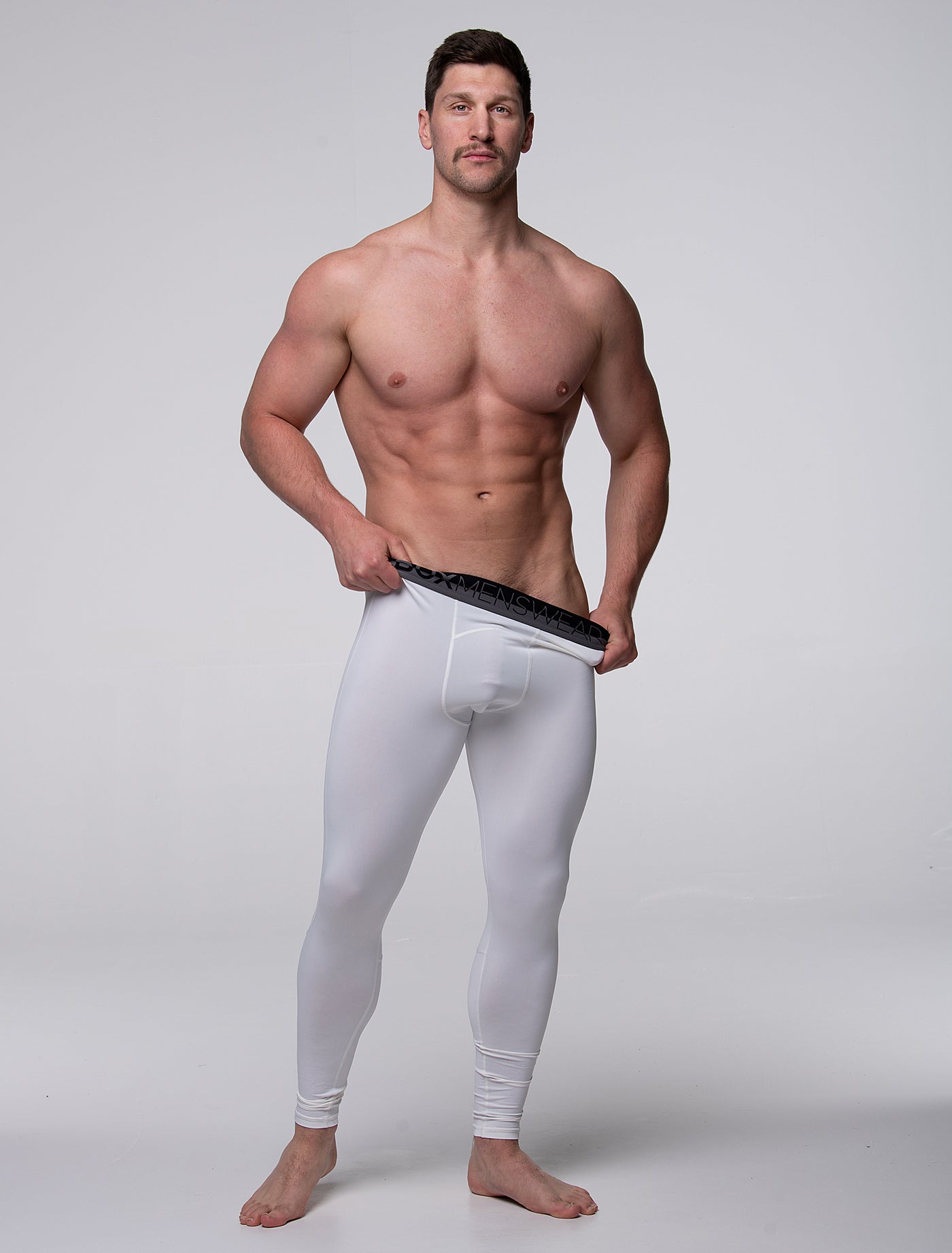 Compression Leggings 2.0 - White - boxmenswear - {{variant_title}}