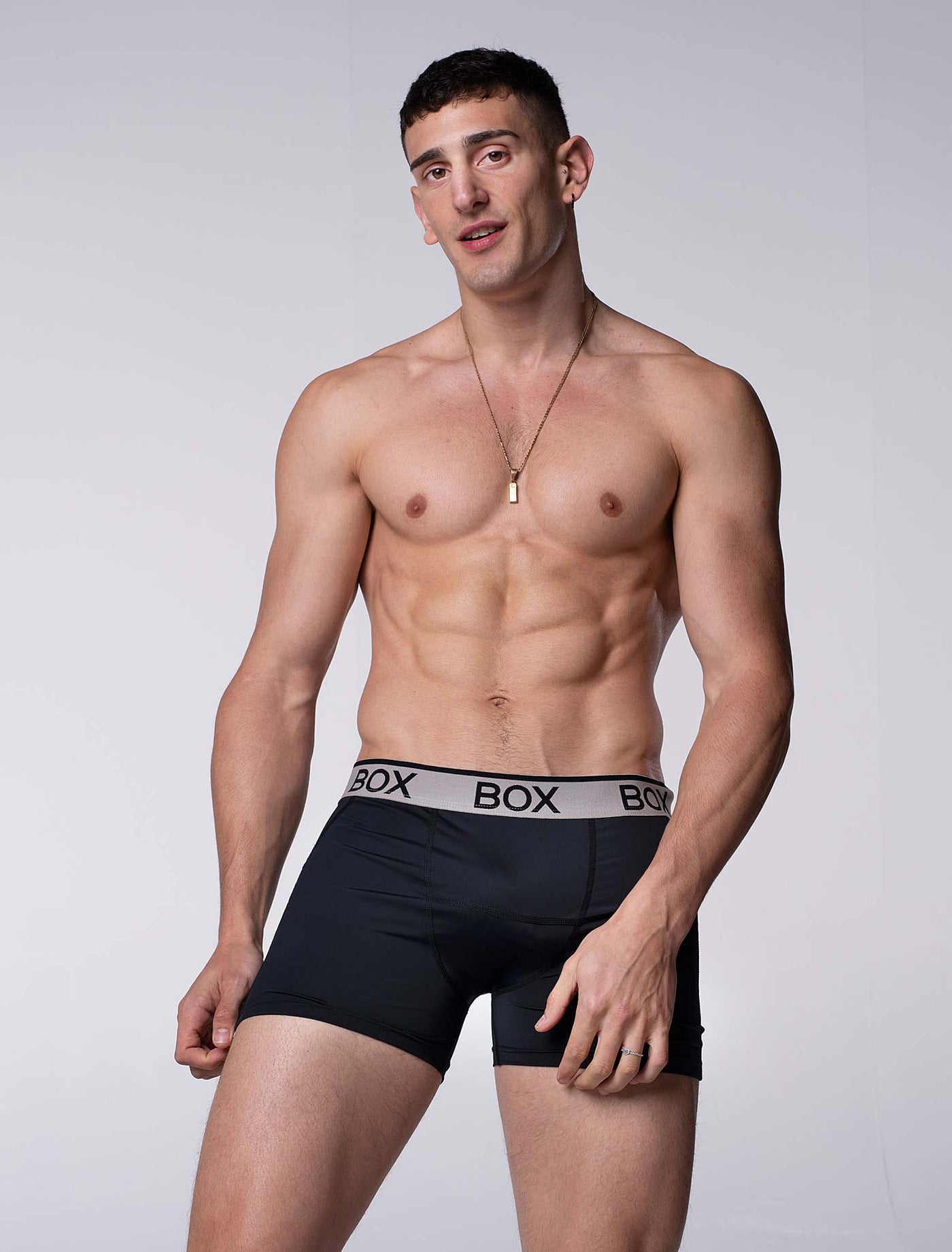 Mens Sports Boxers - Black Intensity - boxmenswear - {{variant_title}}