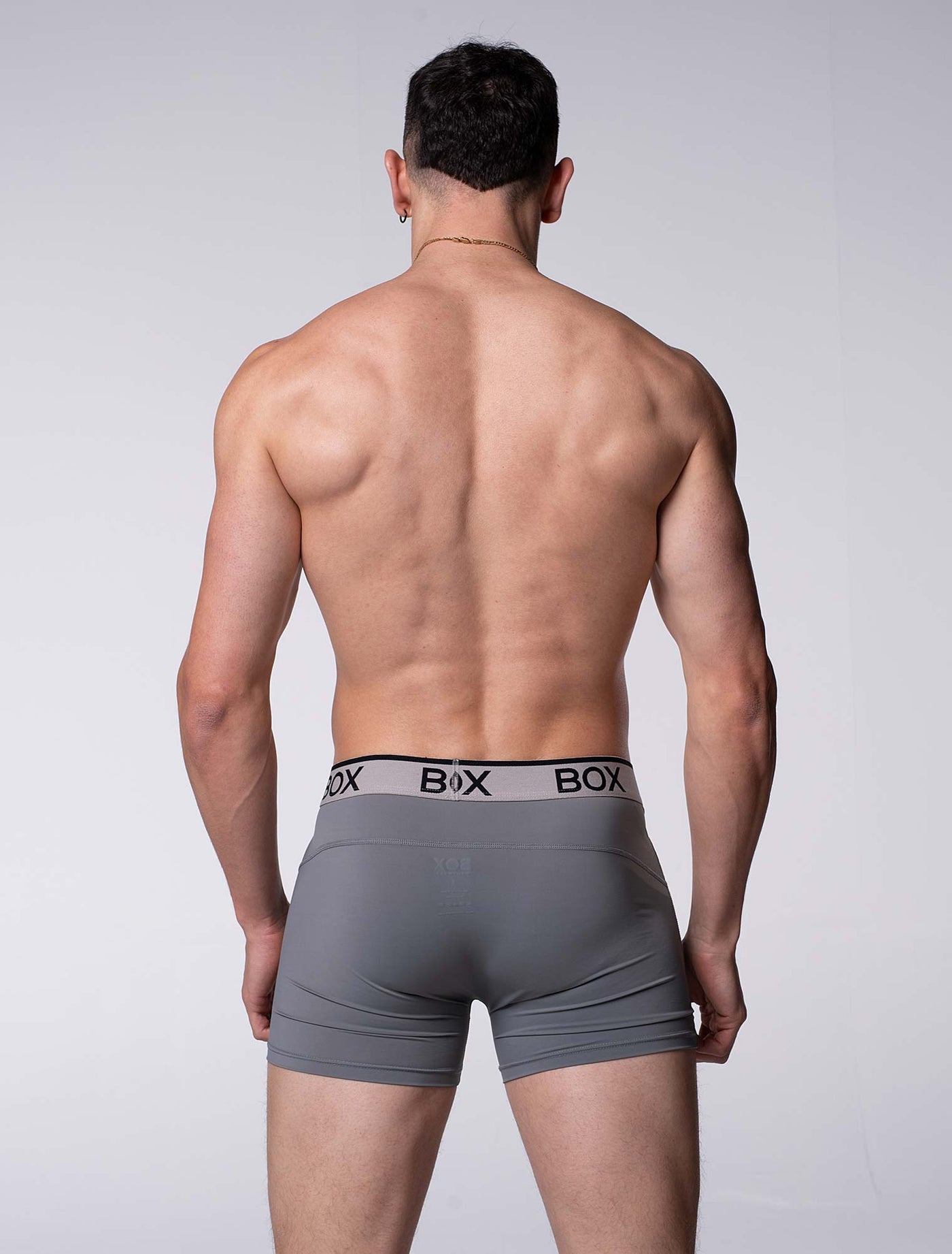 Mens Sports Boxers - Endurance Grey - boxmenswear - {{variant_title}}