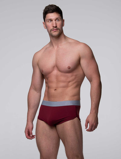 LuxLite Boxers - Burgundy Breeze - boxmenswear - {{variant_title}}