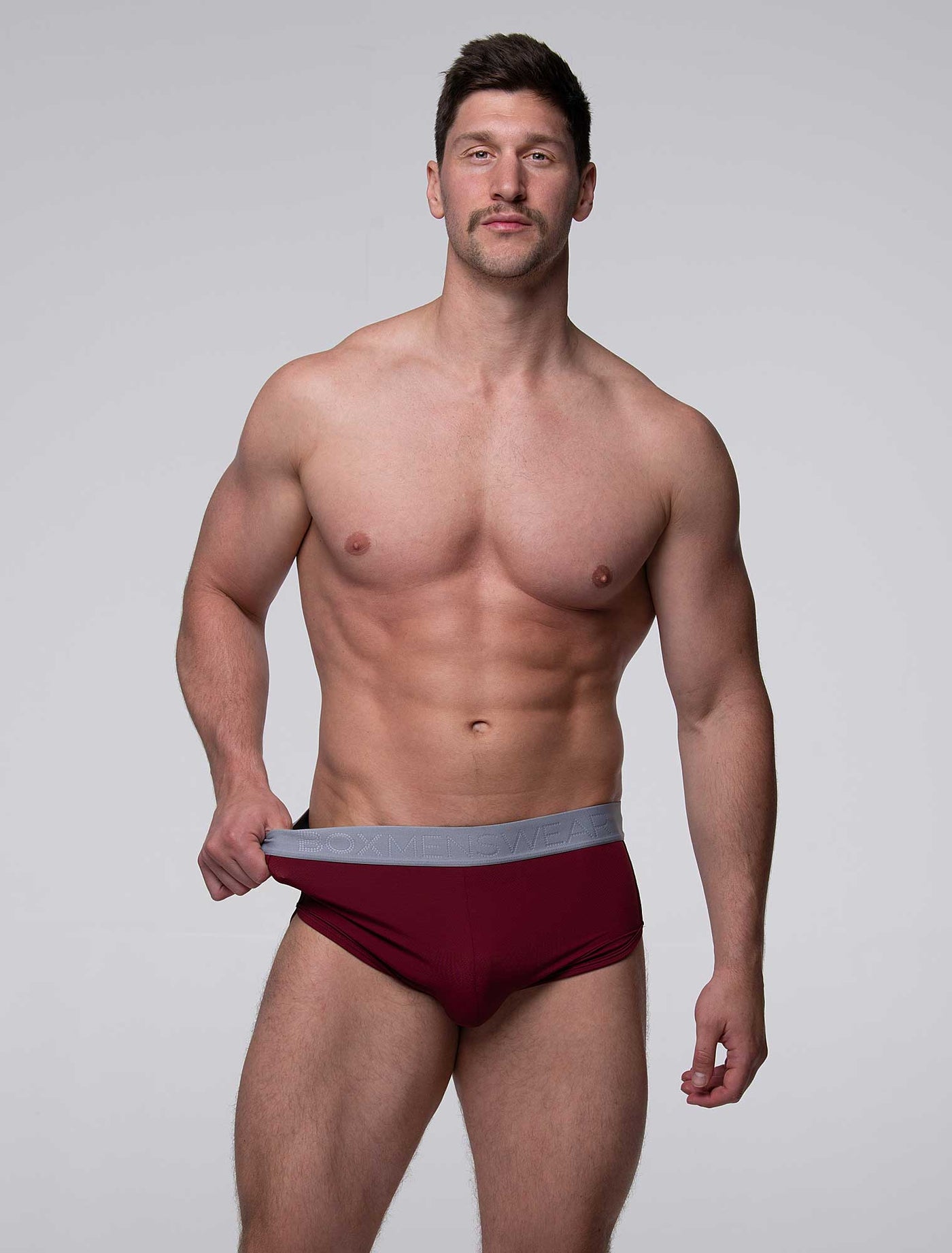 LuxLite Boxers - Burgundy Breeze - boxmenswear - {{variant_title}}