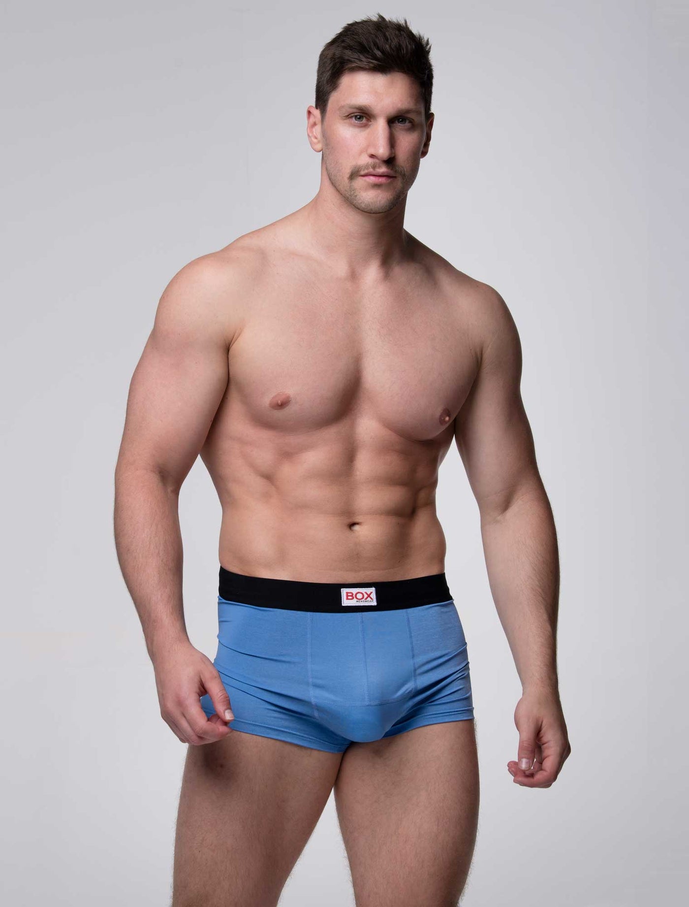 Marl Moment Boxers - Platinum Blue - boxmenswear - {{variant_title}}