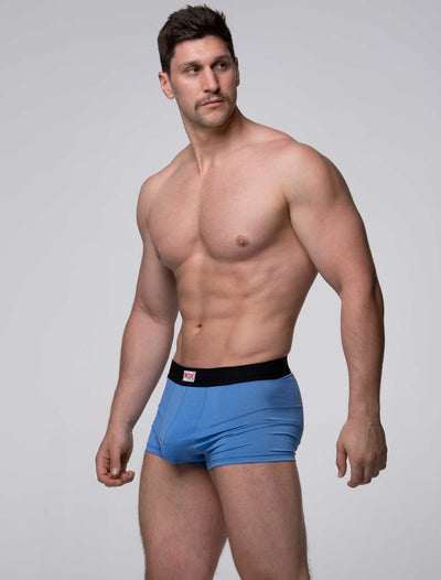 Marl Moment Boxers - Platinum Blue - boxmenswear - {{variant_title}}