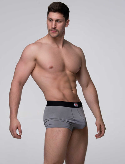 Marl Moment Boxers - Platinum Grey - boxmenswear - {{variant_title}}