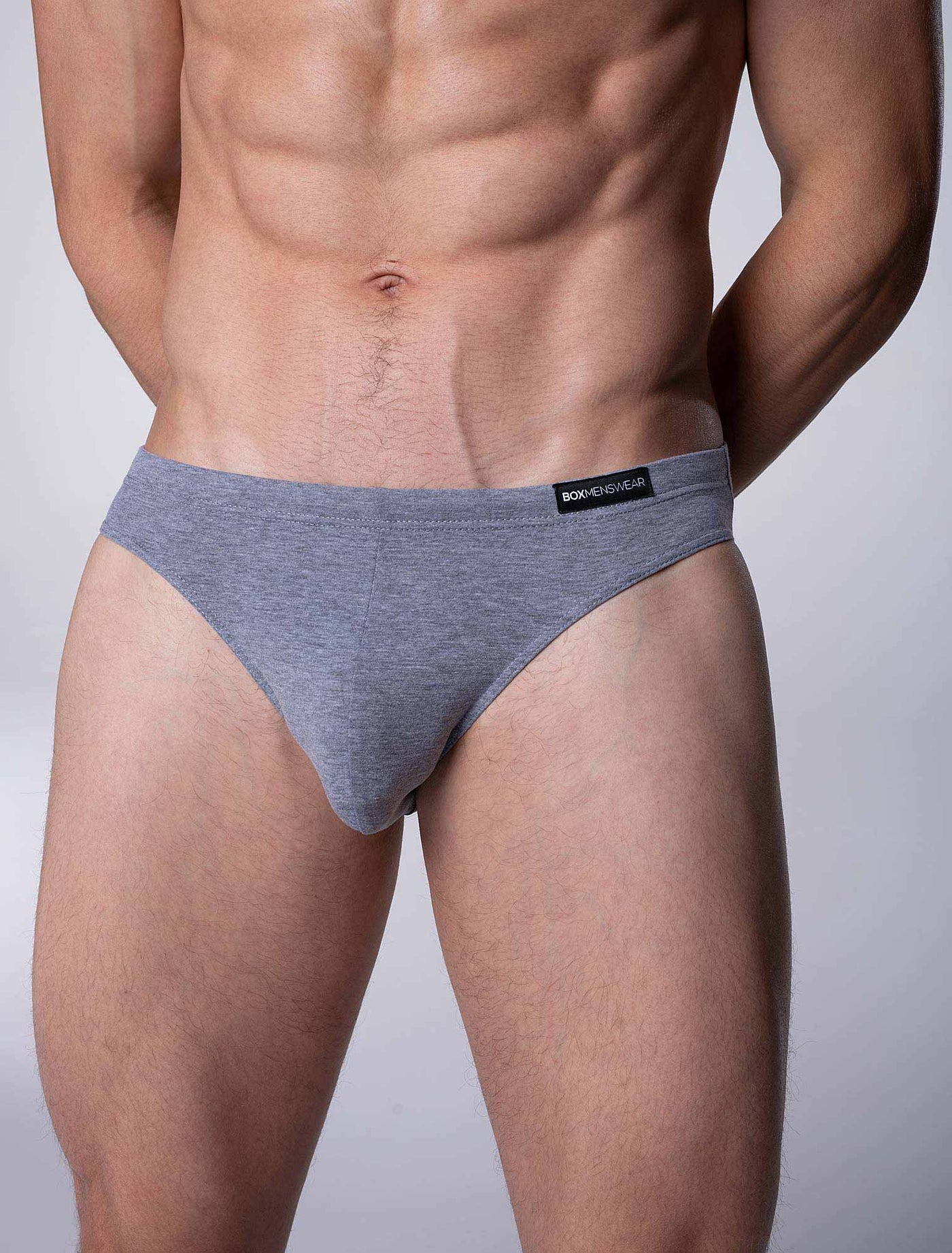 Minimal Briefs - Melange Grey - boxmenswear - {{variant_title}}