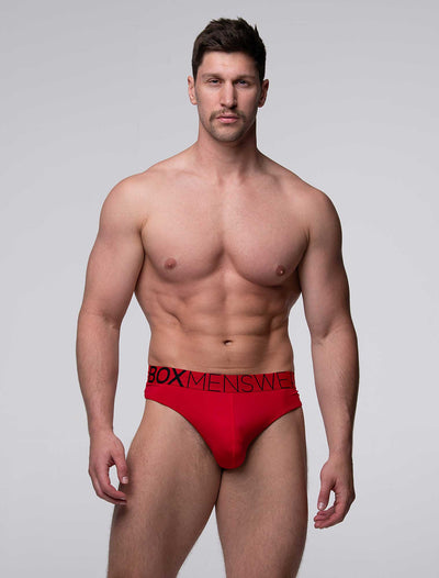 Brazilian Butt Briefs - Capoeira Red - boxmenswear - {{variant_title}}