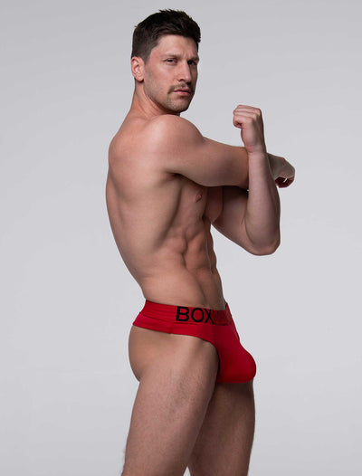 Brazilian Butt Briefs - Capoeira Red - boxmenswear - {{variant_title}}