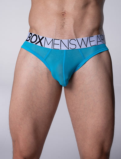 All Over Mesh Briefs - Blue Me - boxmenswear - {{variant_title}}