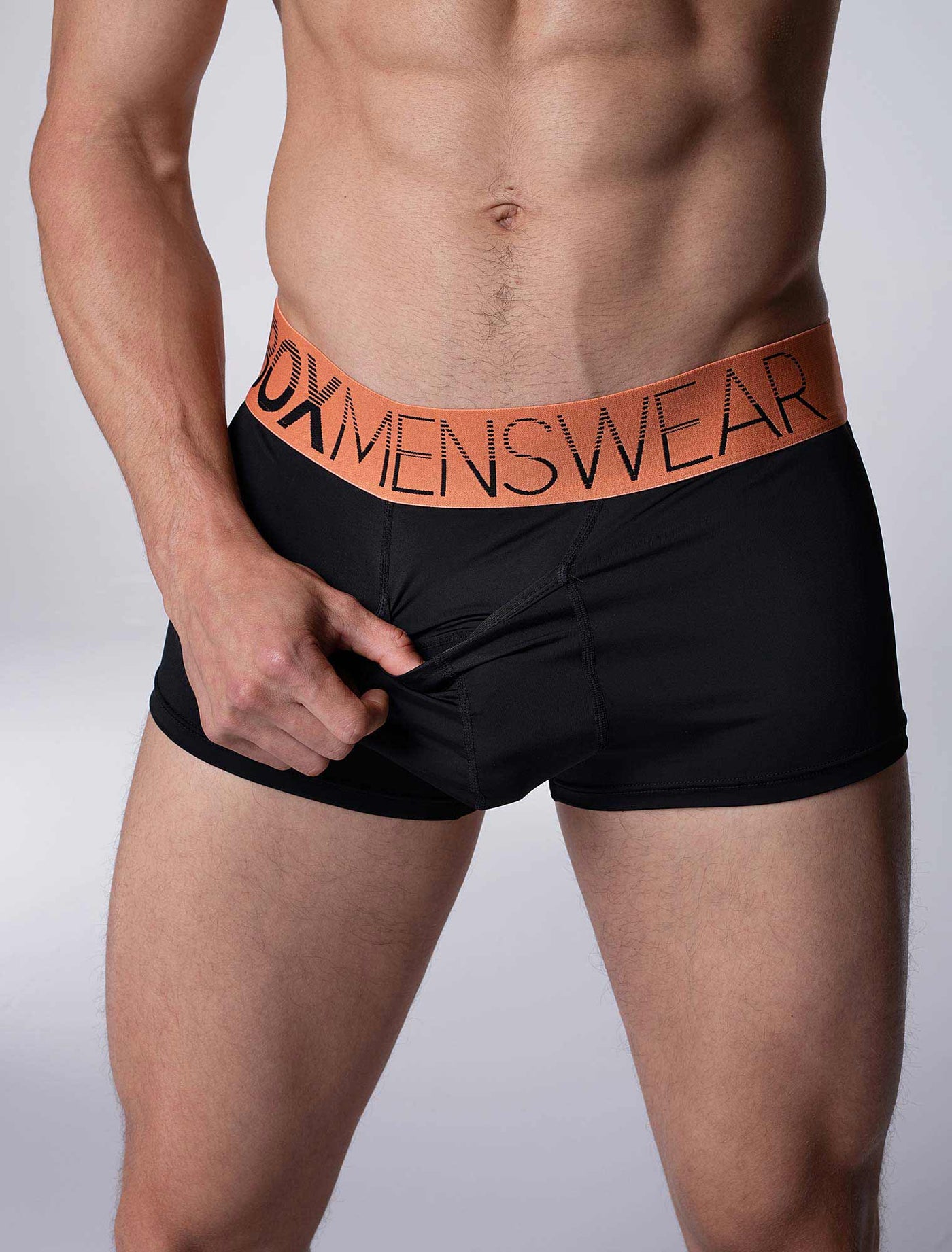 Mens Arched Keyhole Boxers - Inferno Noir - boxmenswear - {{variant_title}}