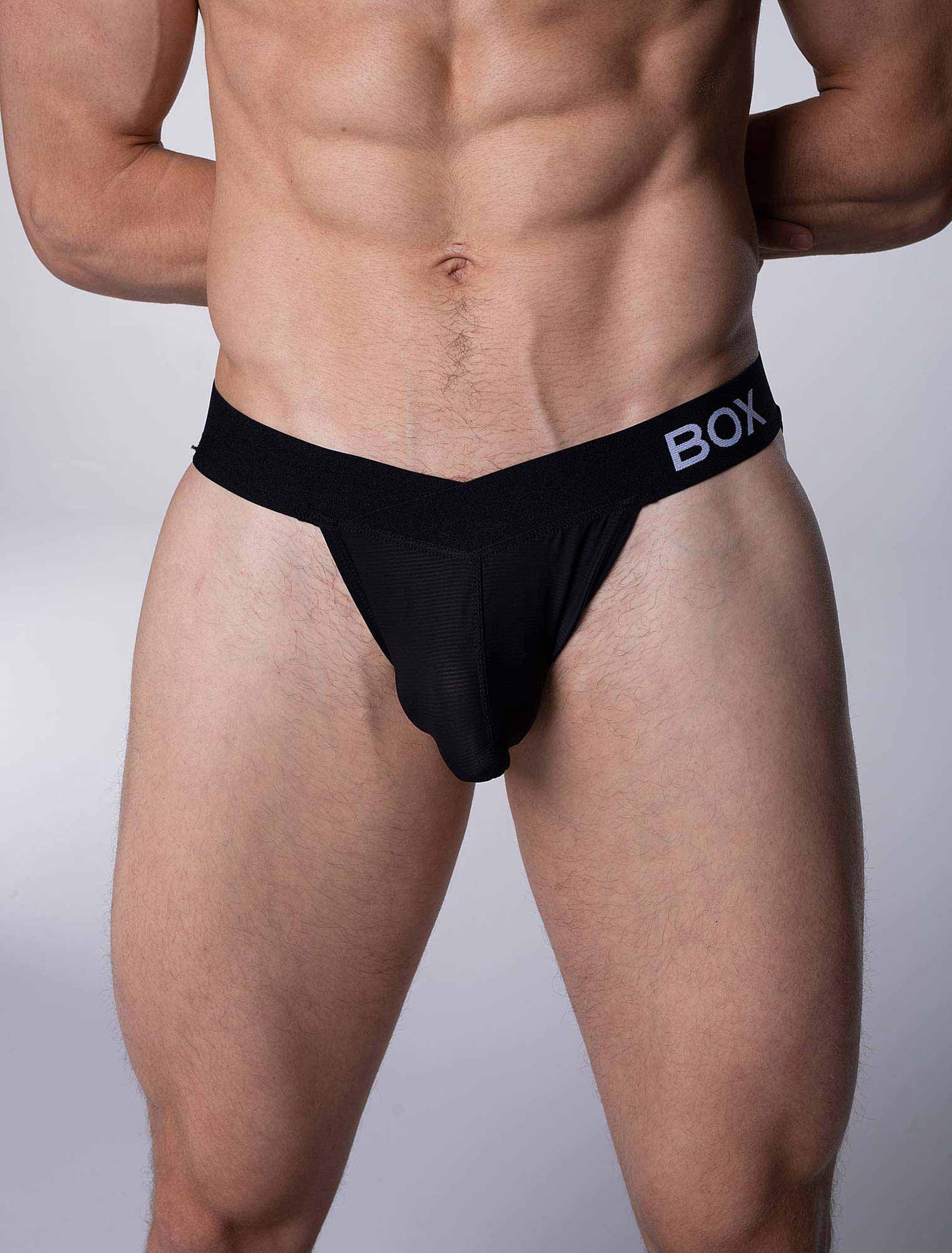 V-Shape Briefs - Hard Black - boxmenswear - {{variant_title}}