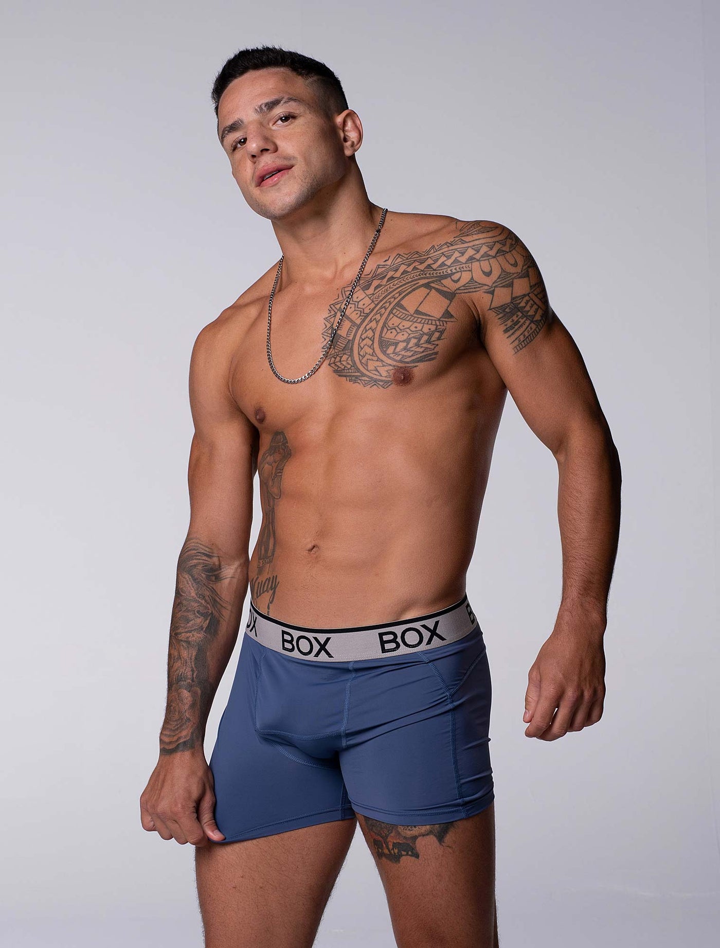 Mens Sports Boxers - Velocity Blue - boxmenswear - {{variant_title}}