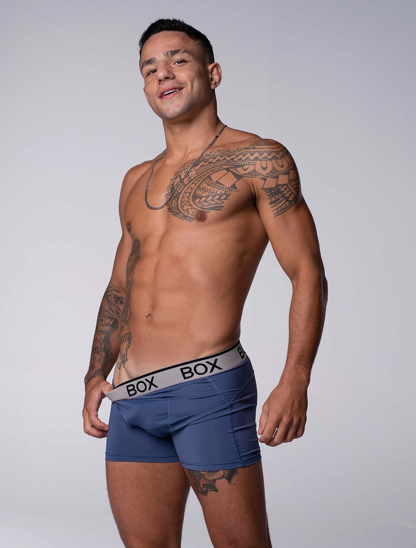 Mens Sports Boxers - Velocity Blue - boxmenswear - {{variant_title}}