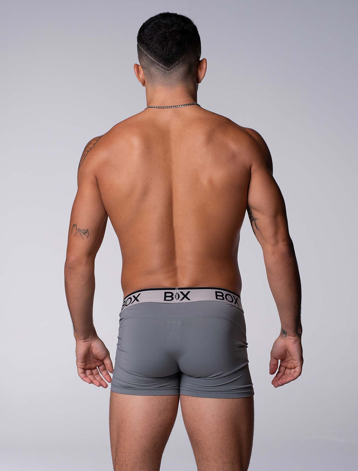 Mens Sports Boxers - Endurance Grey - boxmenswear - {{variant_title}}