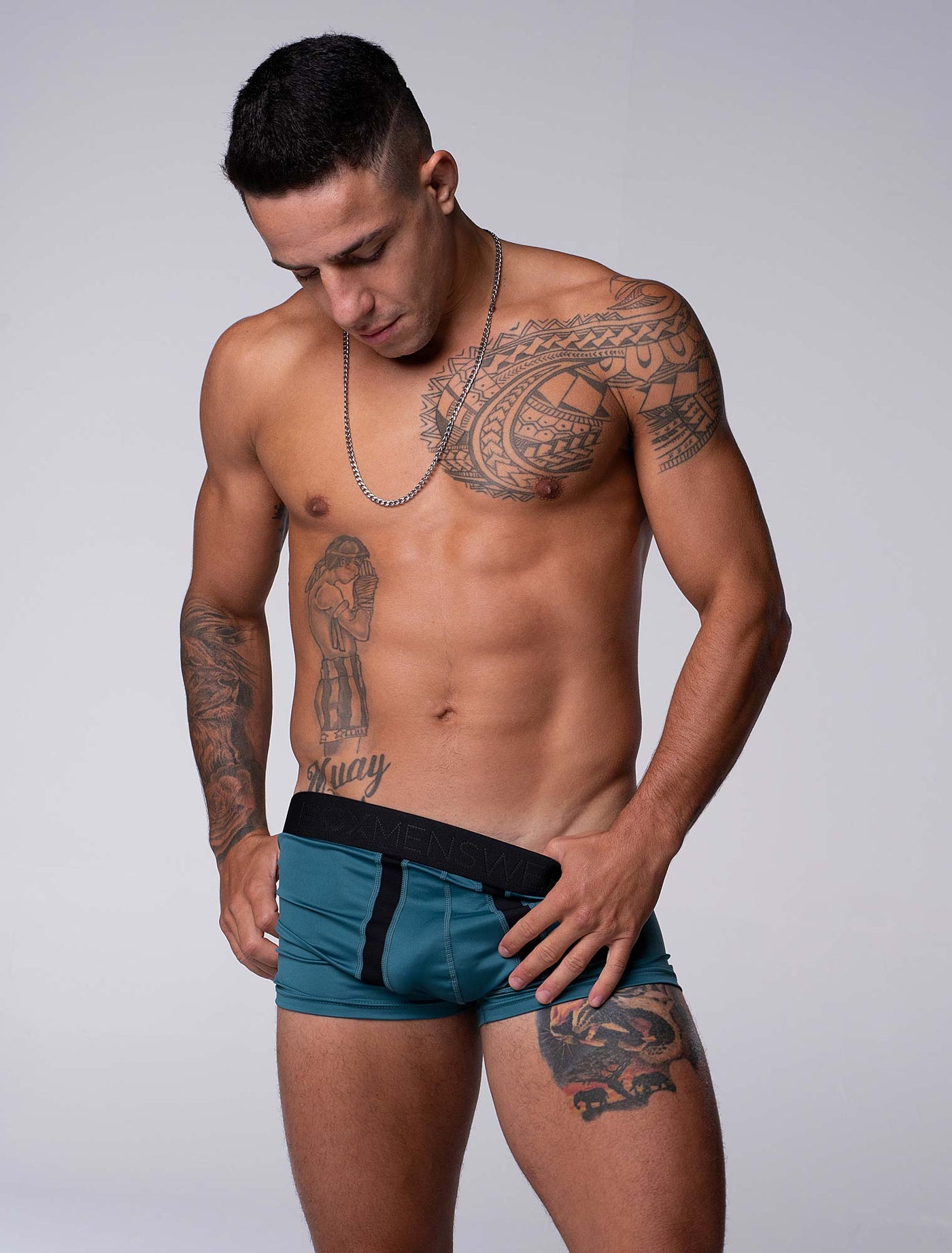 Motion Mesh Boxers - Aqua - boxmenswear - {{variant_title}}