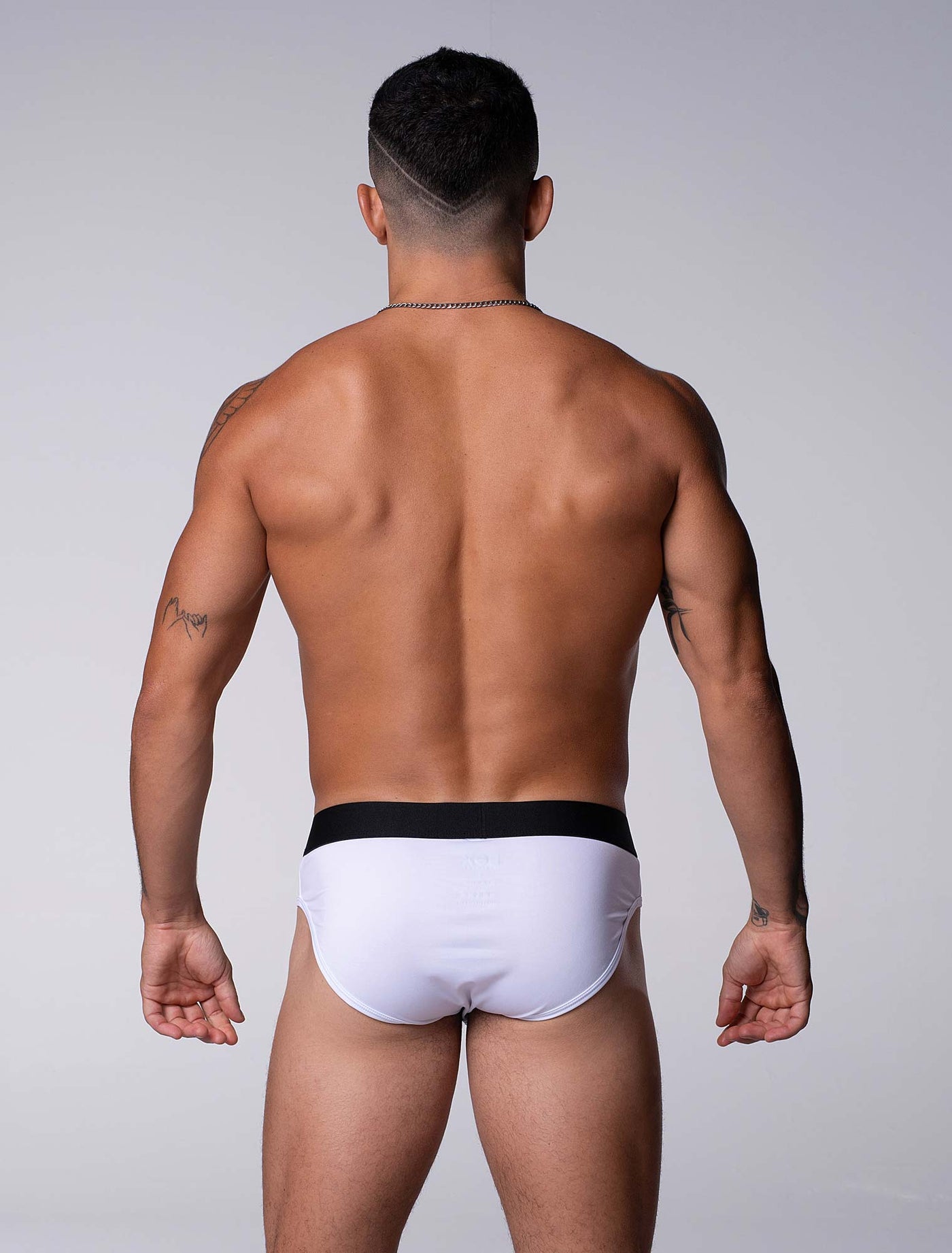 Motion Mesh Briefs - White - boxmenswear - {{variant_title}}