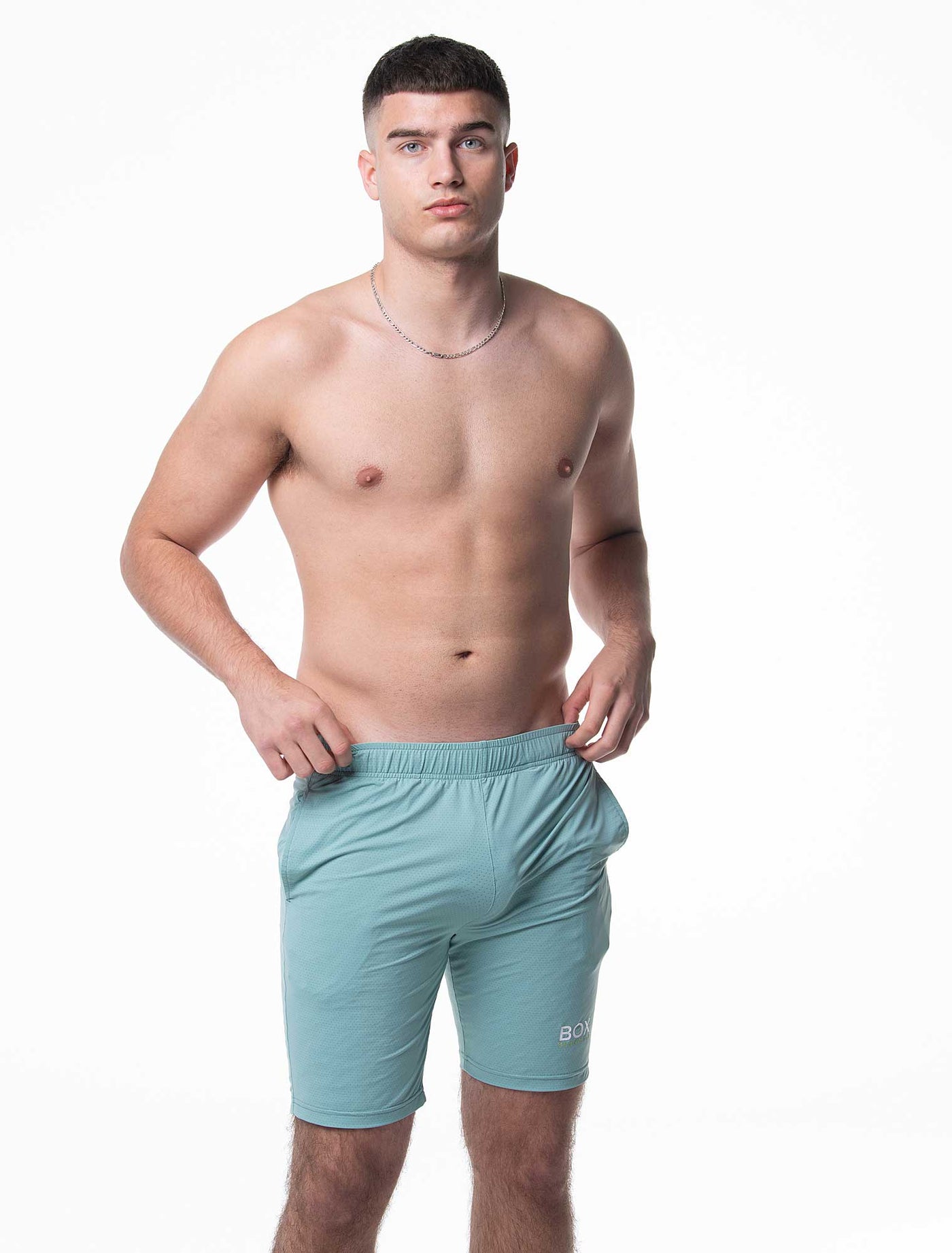 Pro Release: Sports Shorts - Aqua - boxmenswear - {{variant_title}}