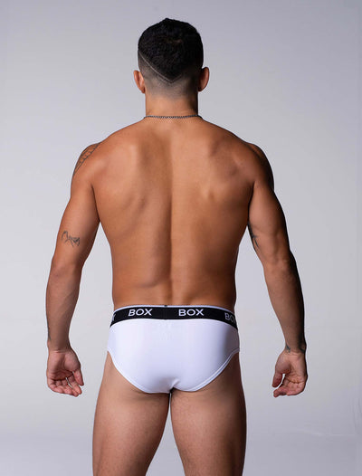 Box x Elliott: Elite Briefs - Arctic White - boxmenswear - {{variant_title}}