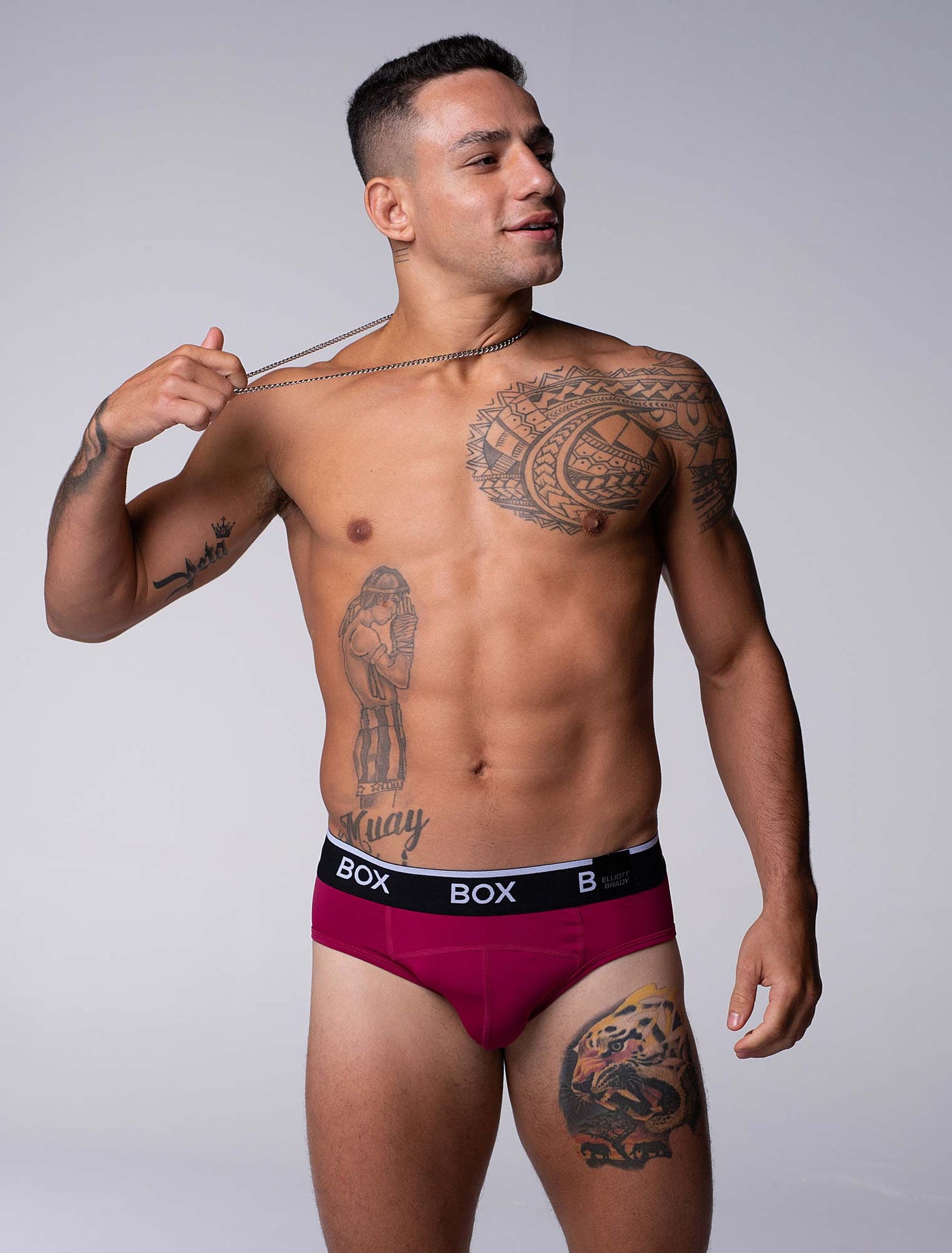 Box x Elliott: Elite Briefs - Rich Burgundy - boxmenswear - {{variant_title}}