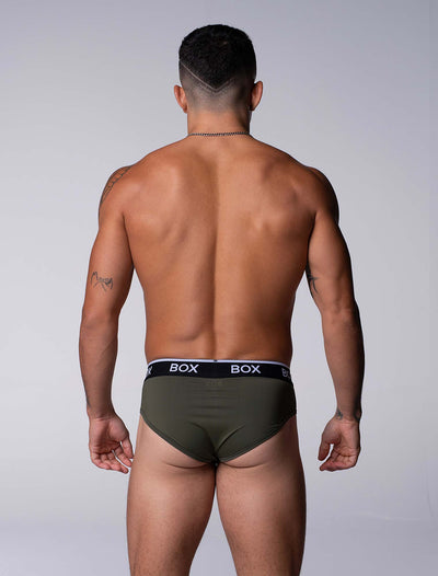 Box x Elliott: Elite Briefs - Chic Khaki - boxmenswear - {{variant_title}}