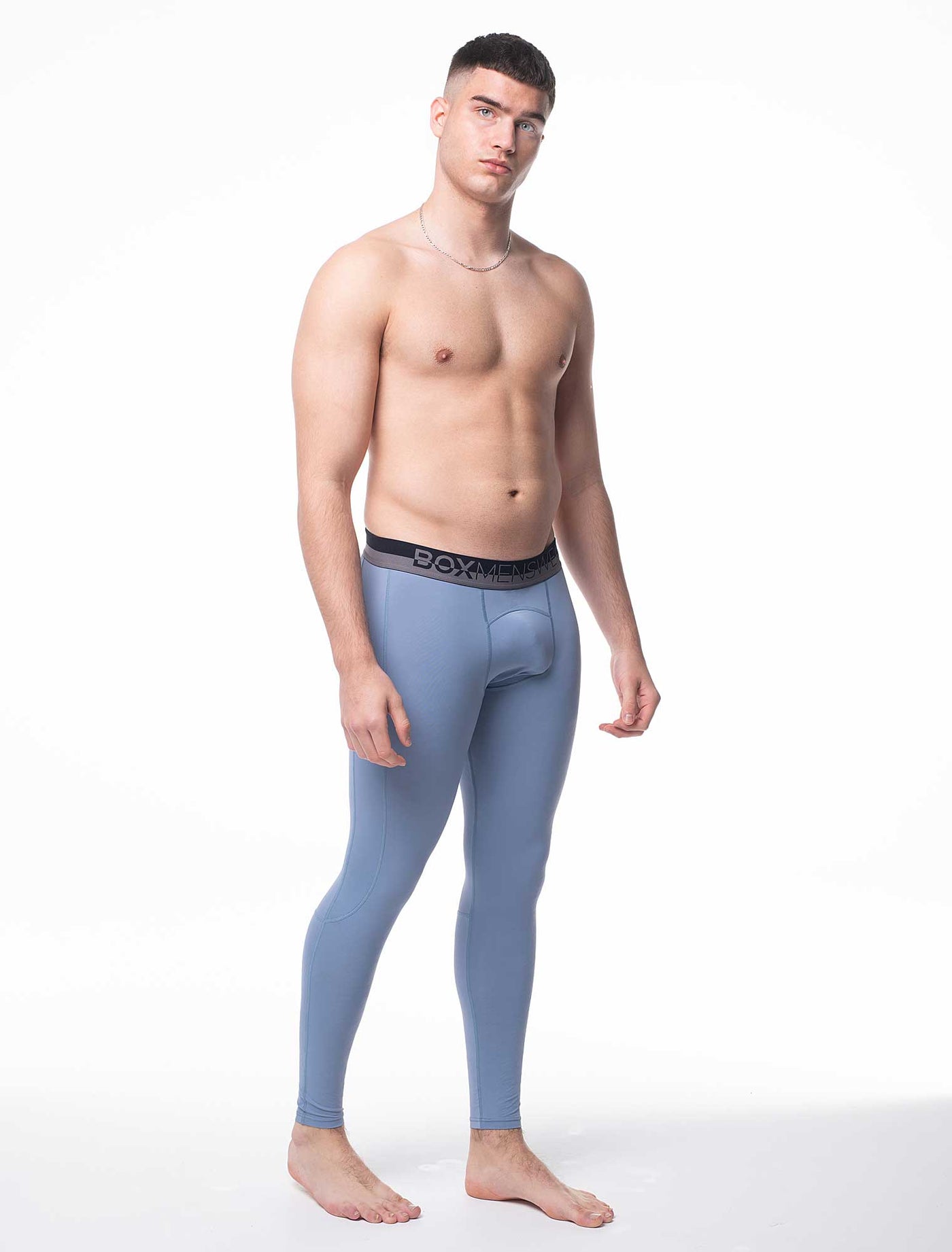 Compression Leggings 2.0 - Crystal Blue - boxmenswear - {{variant_title}}