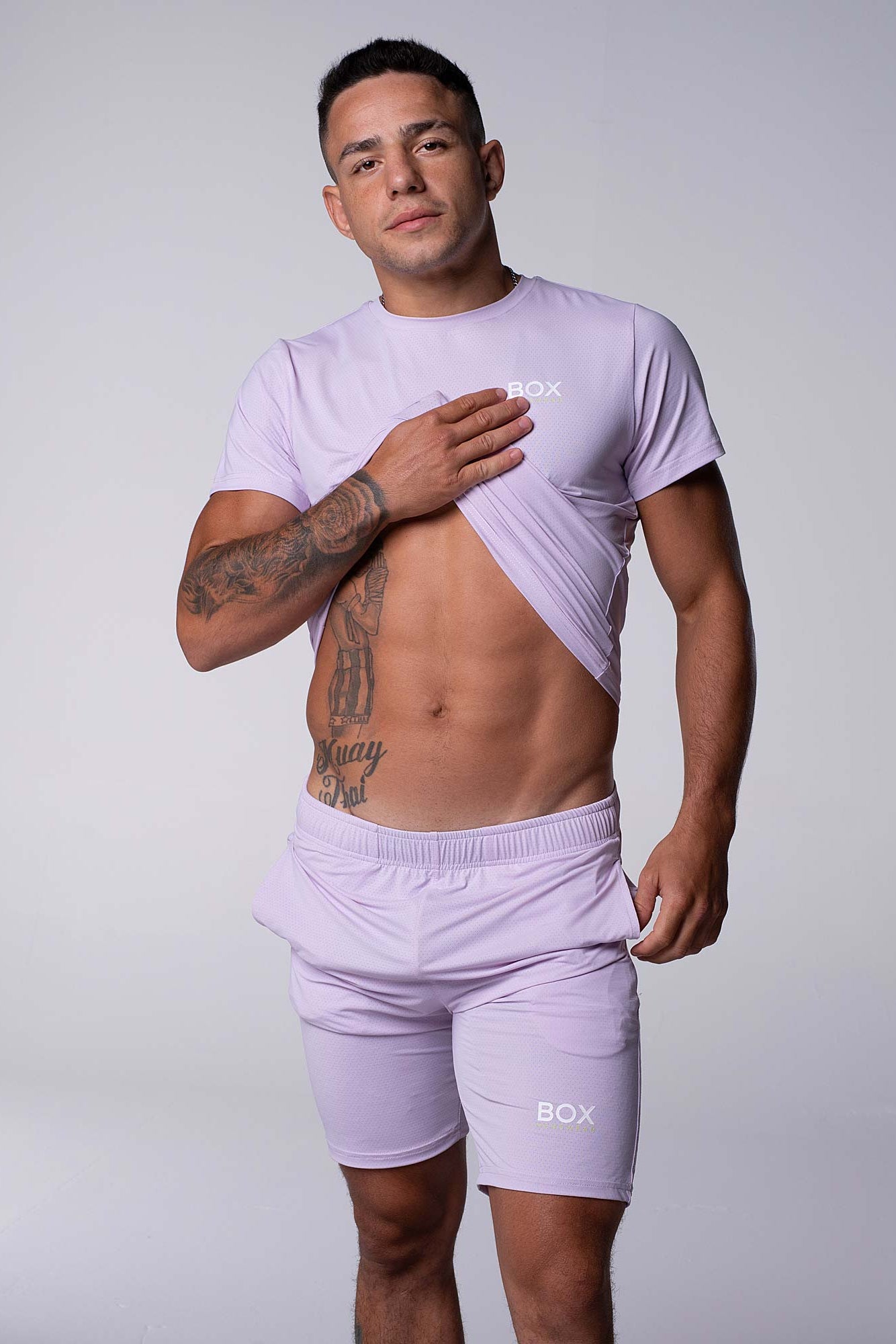 Pro Release: Sports Shorts - Lilac - boxmenswear - {{variant_title}}