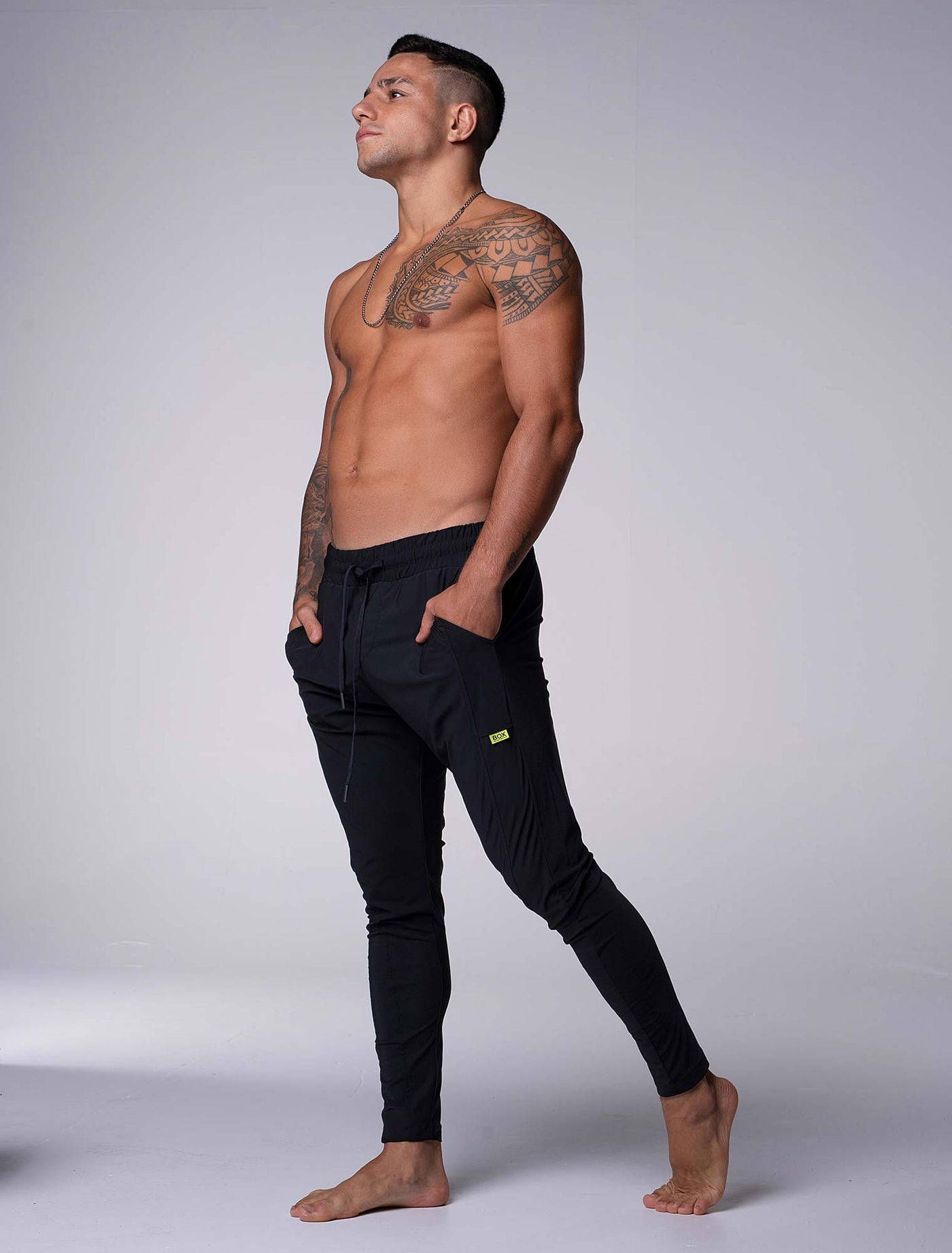 V2 Active Panelled Joggers - Black - boxmenswear - {{variant_title}}