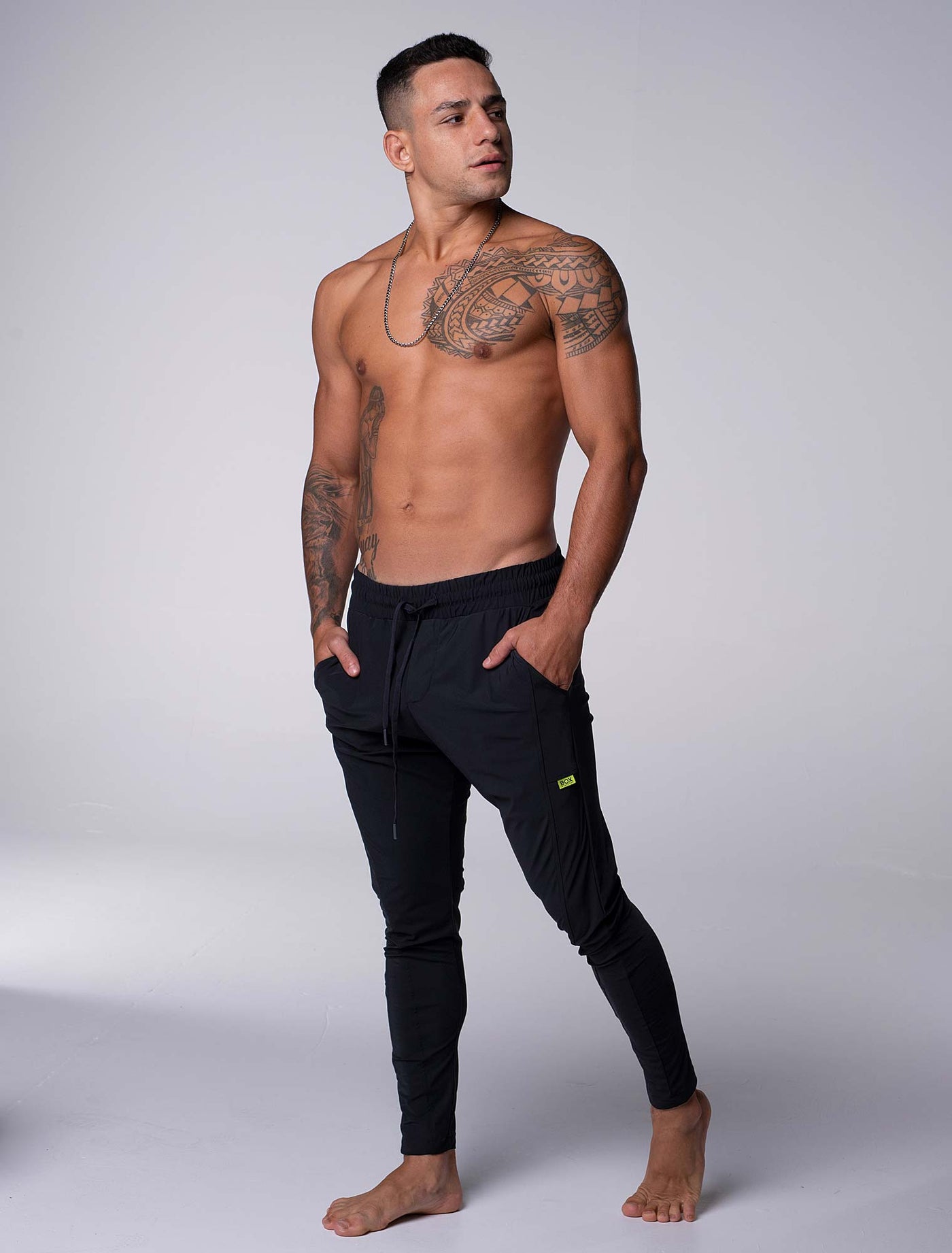 V2 Active Panelled Joggers - Black - boxmenswear - {{variant_title}}