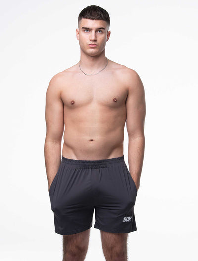 Mesh Football Shorts - Defence Grey - boxmenswear - {{variant_title}}