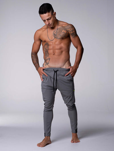 V2 Active Panelled Joggers - Slate Grey - boxmenswear - {{variant_title}}