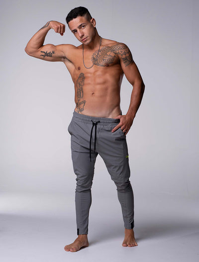 V2 Active Panelled Joggers - Slate Grey - boxmenswear - {{variant_title}}