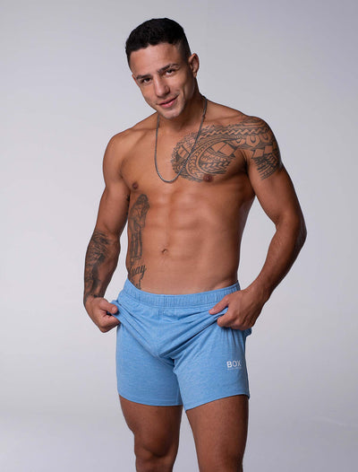 Soft Impact Shorts - Blue - boxmenswear - {{variant_title}}