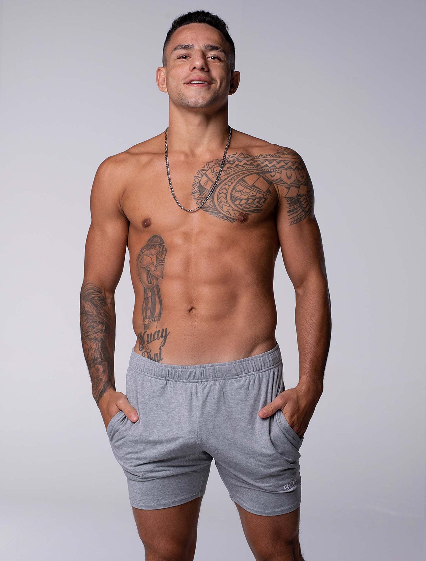 Soft Impact Shorts - Grey - boxmenswear - {{variant_title}}