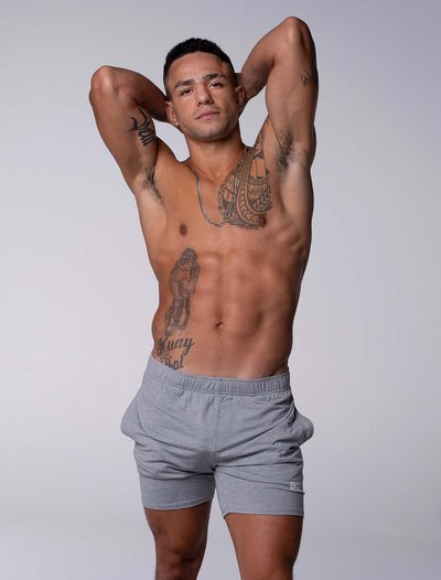 Soft Impact Shorts - Grey - boxmenswear - {{variant_title}}