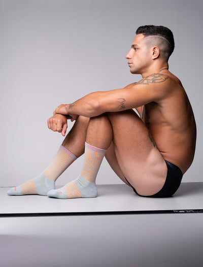 Highlighter Sports Socks - Dawn - boxmenswear - {{variant_title}}