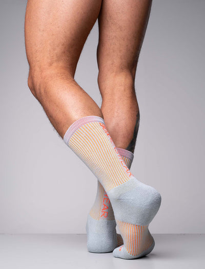 Highlighter Sports Socks - Dawn - boxmenswear - {{variant_title}}