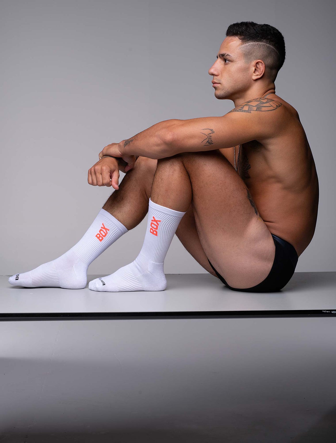 Colour Pop Sports Socks - Orange - boxmenswear - {{variant_title}}