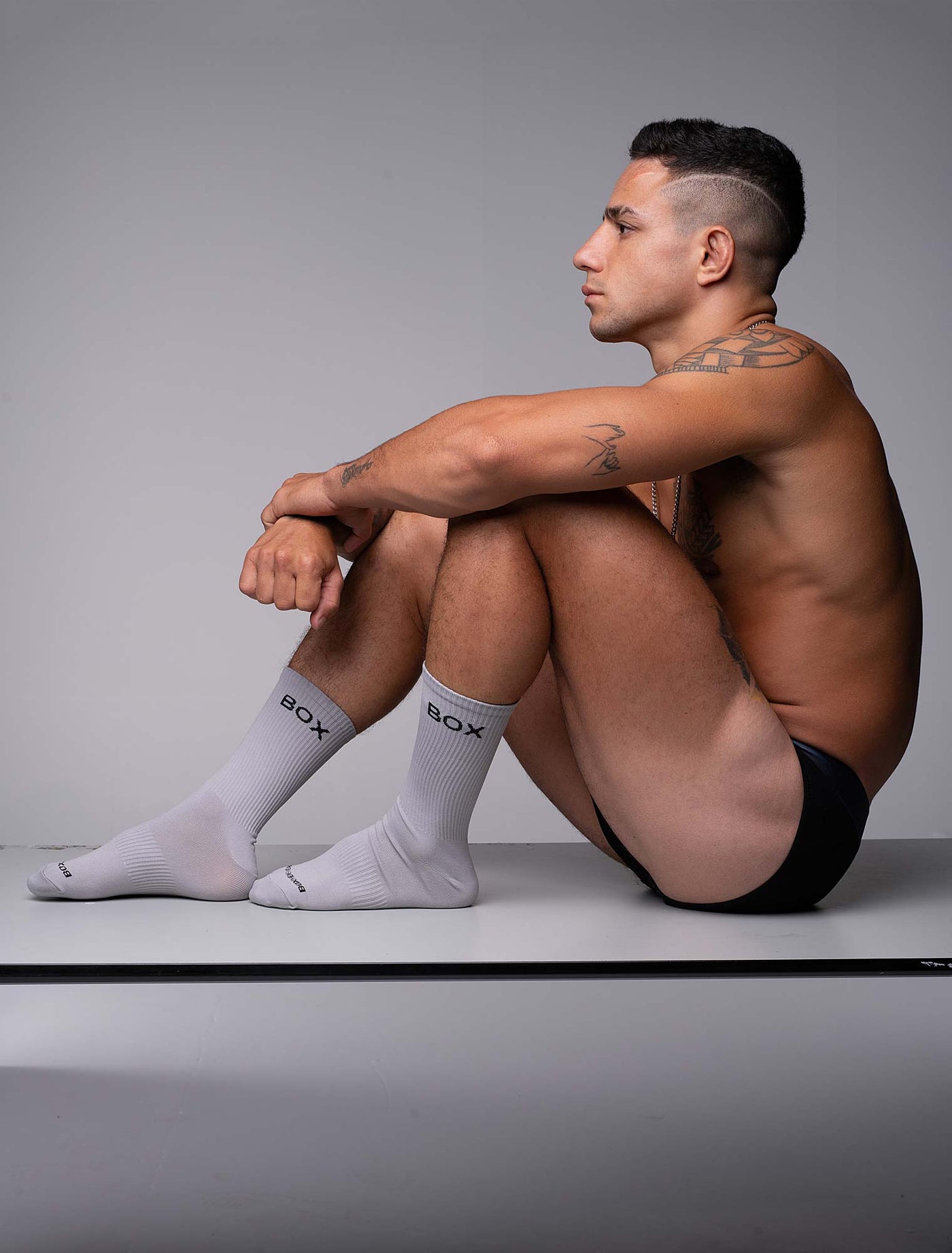 Performance Sports Socks - Light Grey - boxmenswear - {{variant_title}}