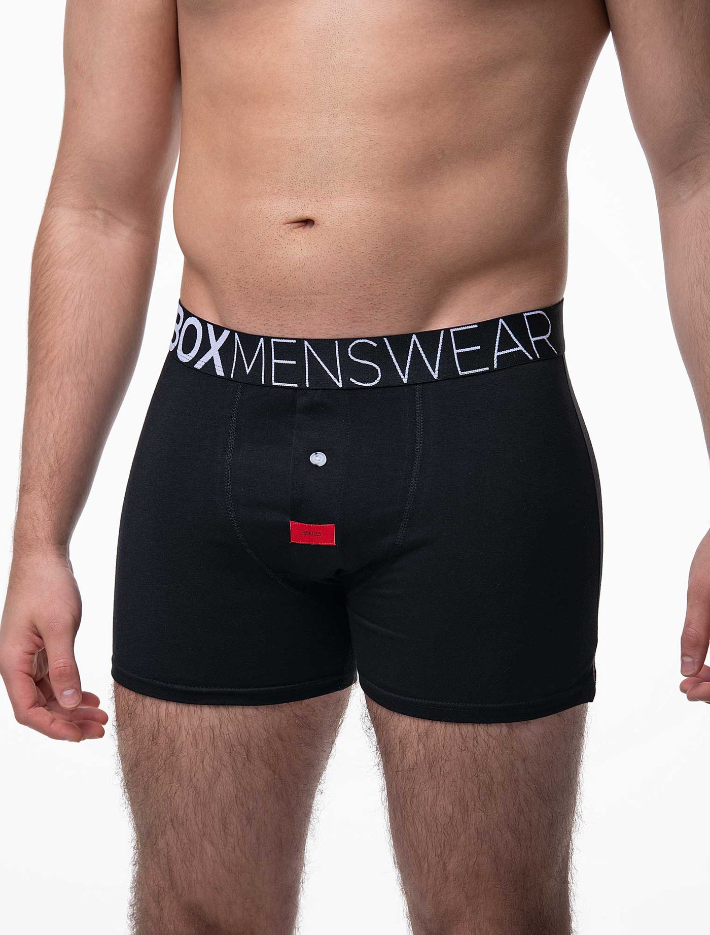 Button-up Boxers - Black Gala - boxmenswear - {{variant_title}}