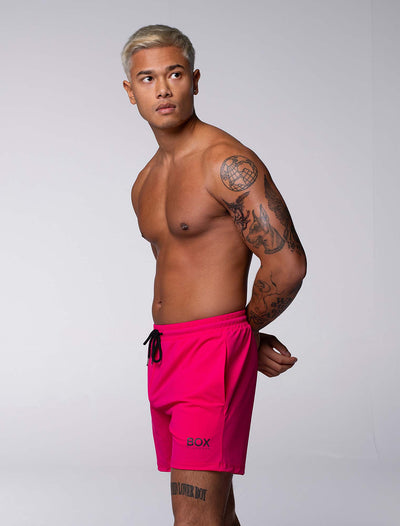 "The Fit" Sports Shorts - Fluorescent Pink - boxmenswear - {{variant_title}}