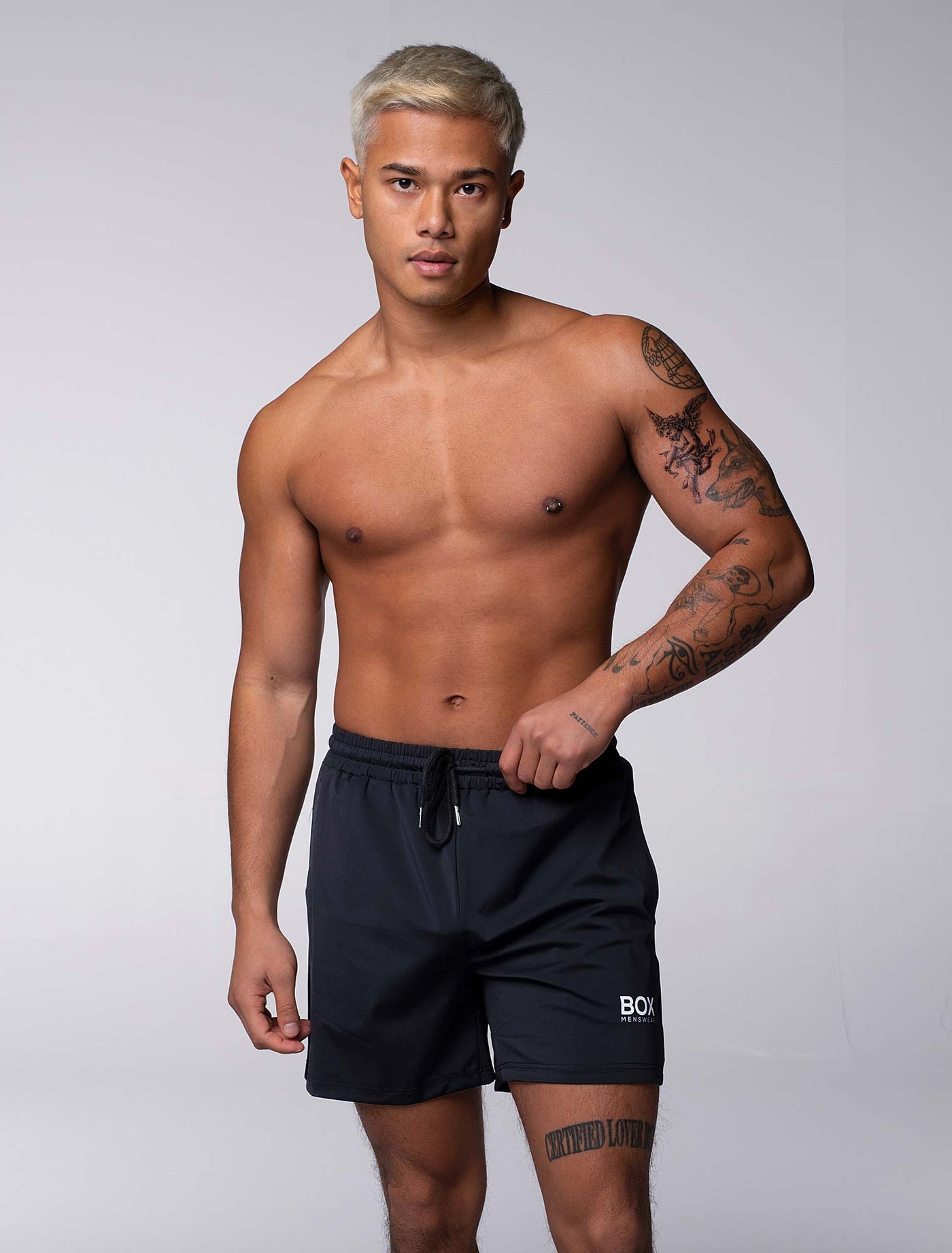 "The Fit" Sports Shorts - Jet Black - boxmenswear - {{variant_title}}