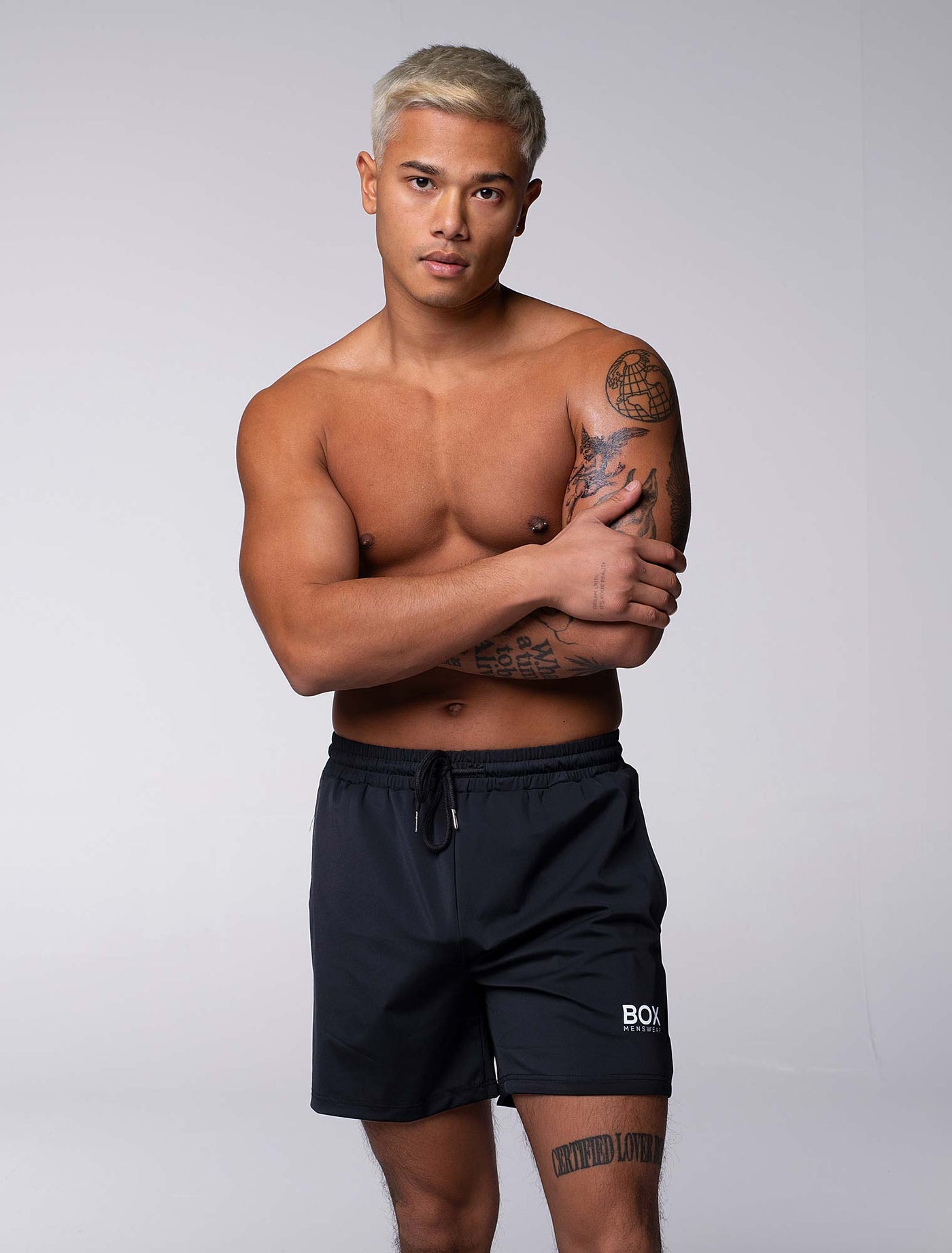 "The Fit" Sports Shorts - Jet Black - boxmenswear - {{variant_title}}