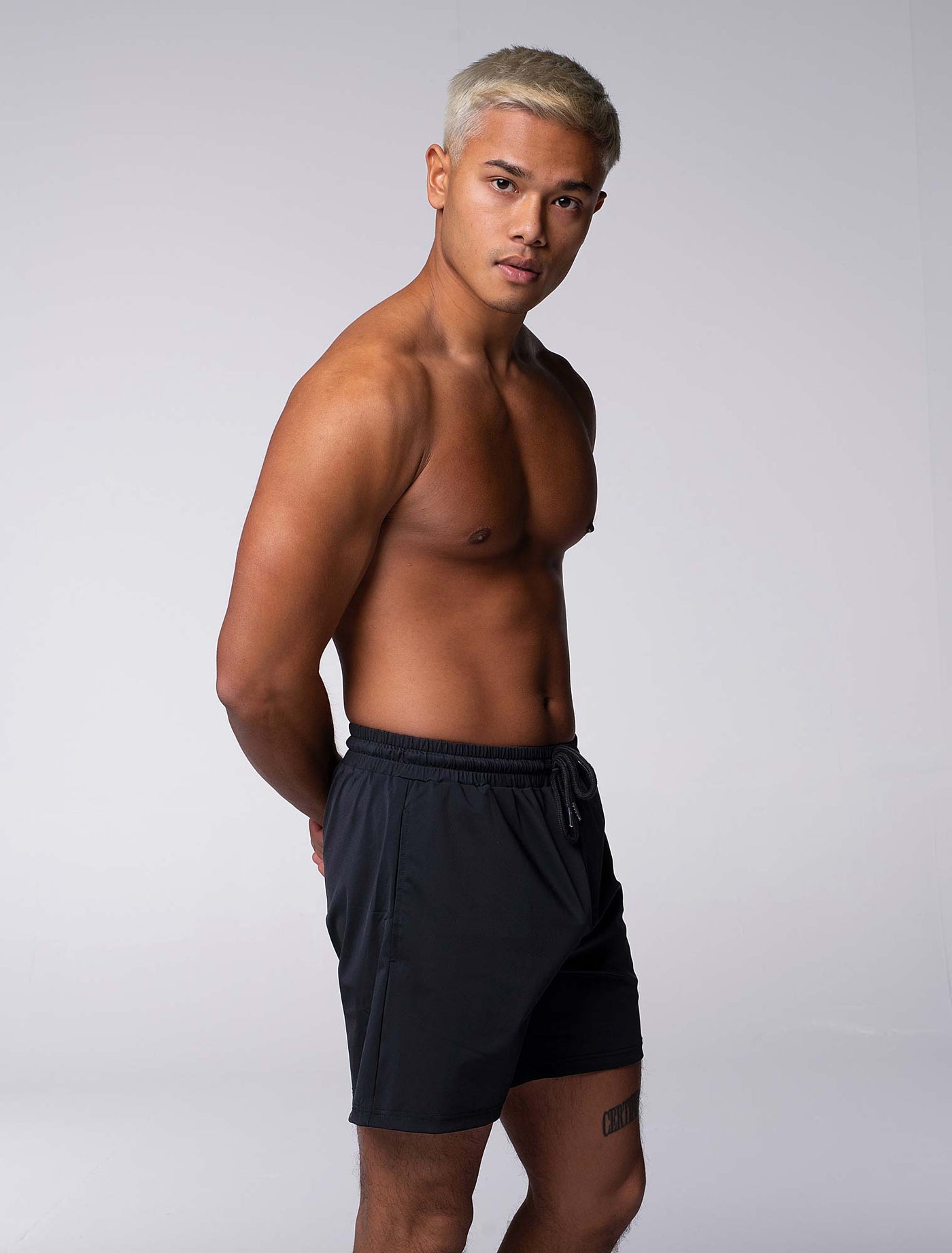 "The Fit" Sports Shorts - Jet Black - boxmenswear - {{variant_title}}