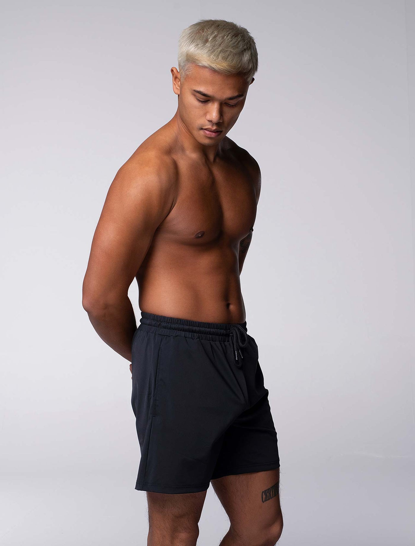 "The Fit" Sports Shorts - Jet Black - boxmenswear - {{variant_title}}