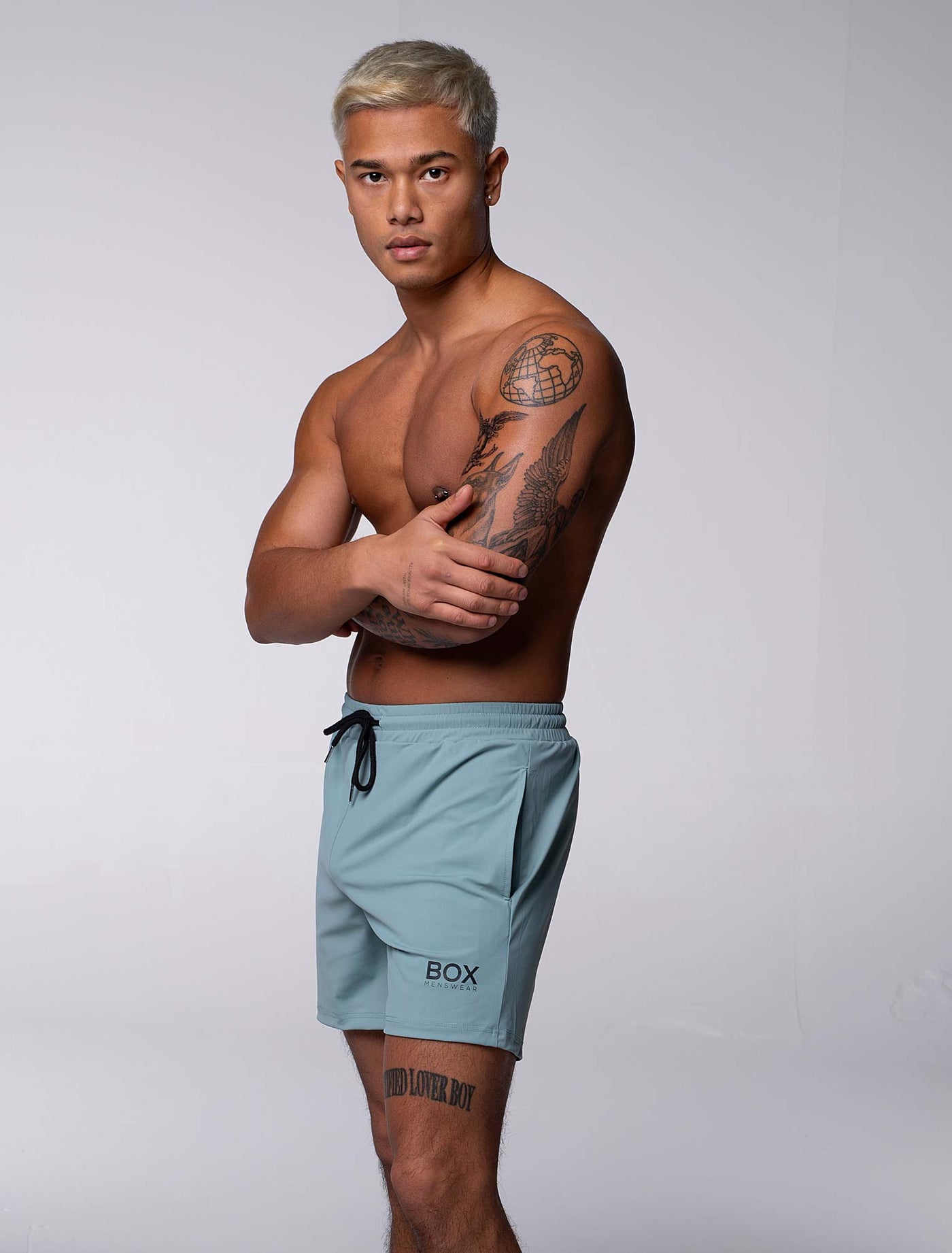 "The Fit" Sports Shorts - Deep Mint - boxmenswear - {{variant_title}}