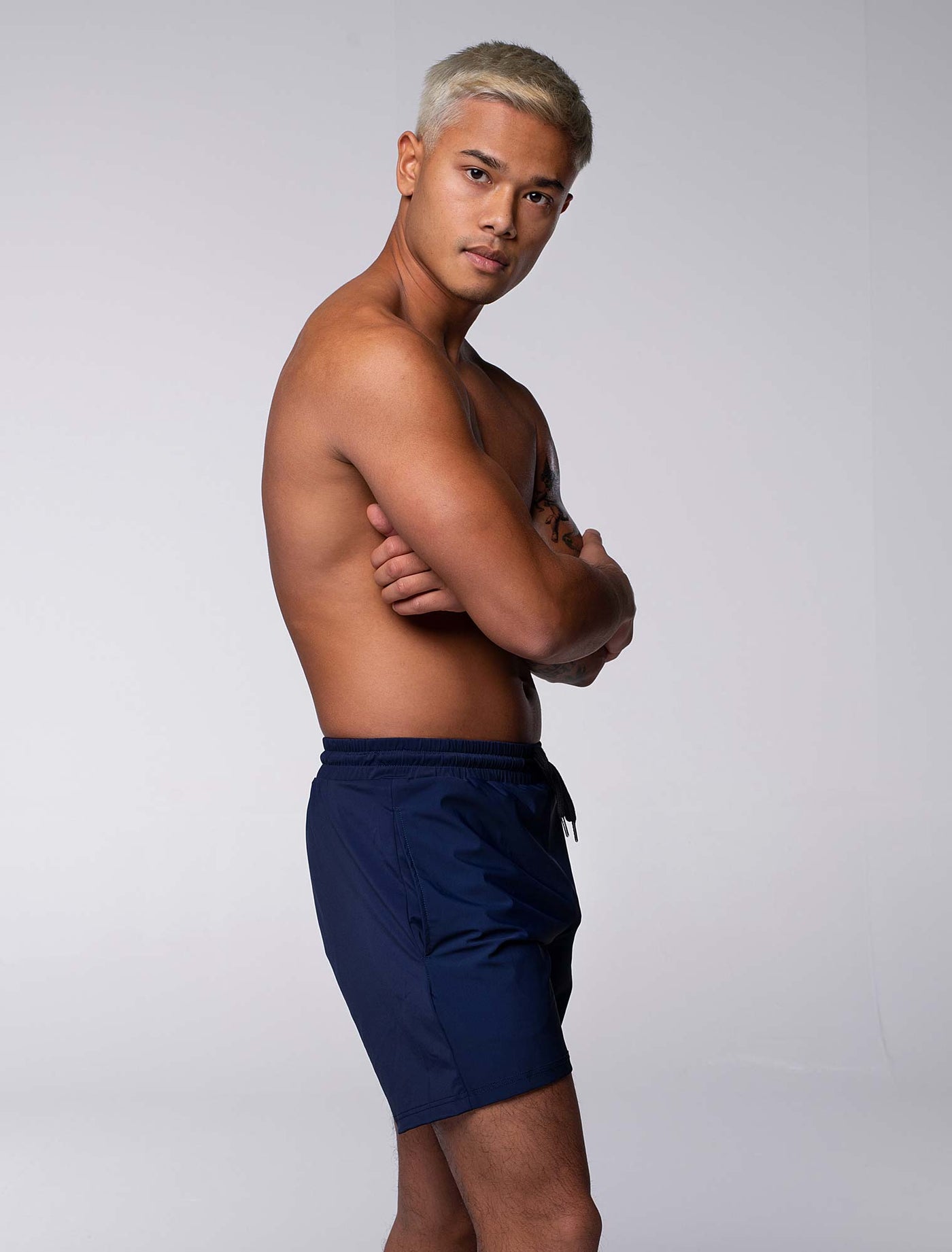 "The Fit" Sports Shorts - Dark Navy - boxmenswear - {{variant_title}}