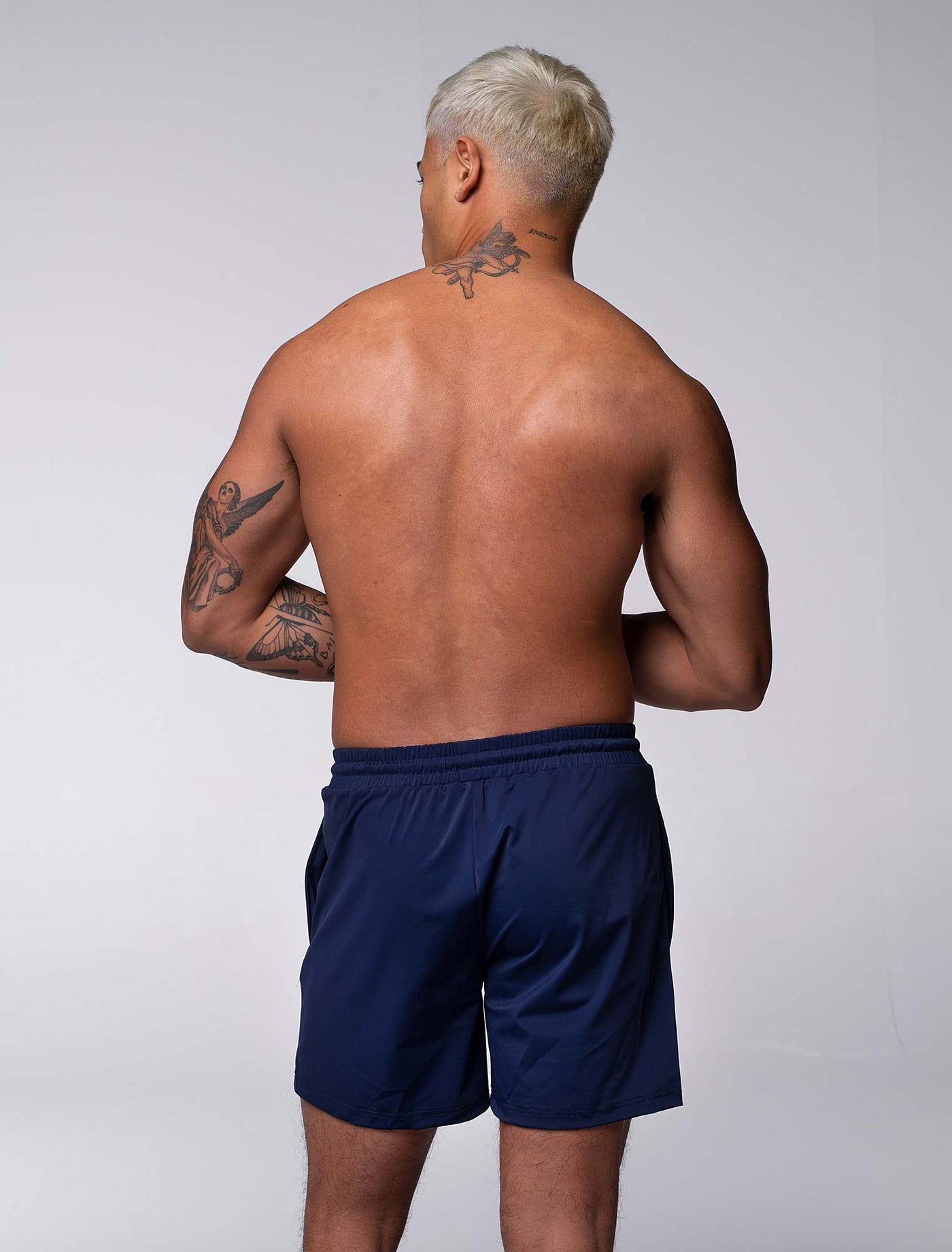 "The Fit" Sports Shorts - Dark Navy - boxmenswear - {{variant_title}}