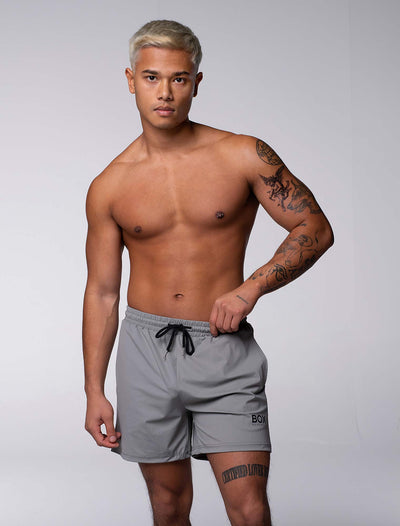 "The Fit" Sports Shorts - Premium Grey - boxmenswear - {{variant_title}}