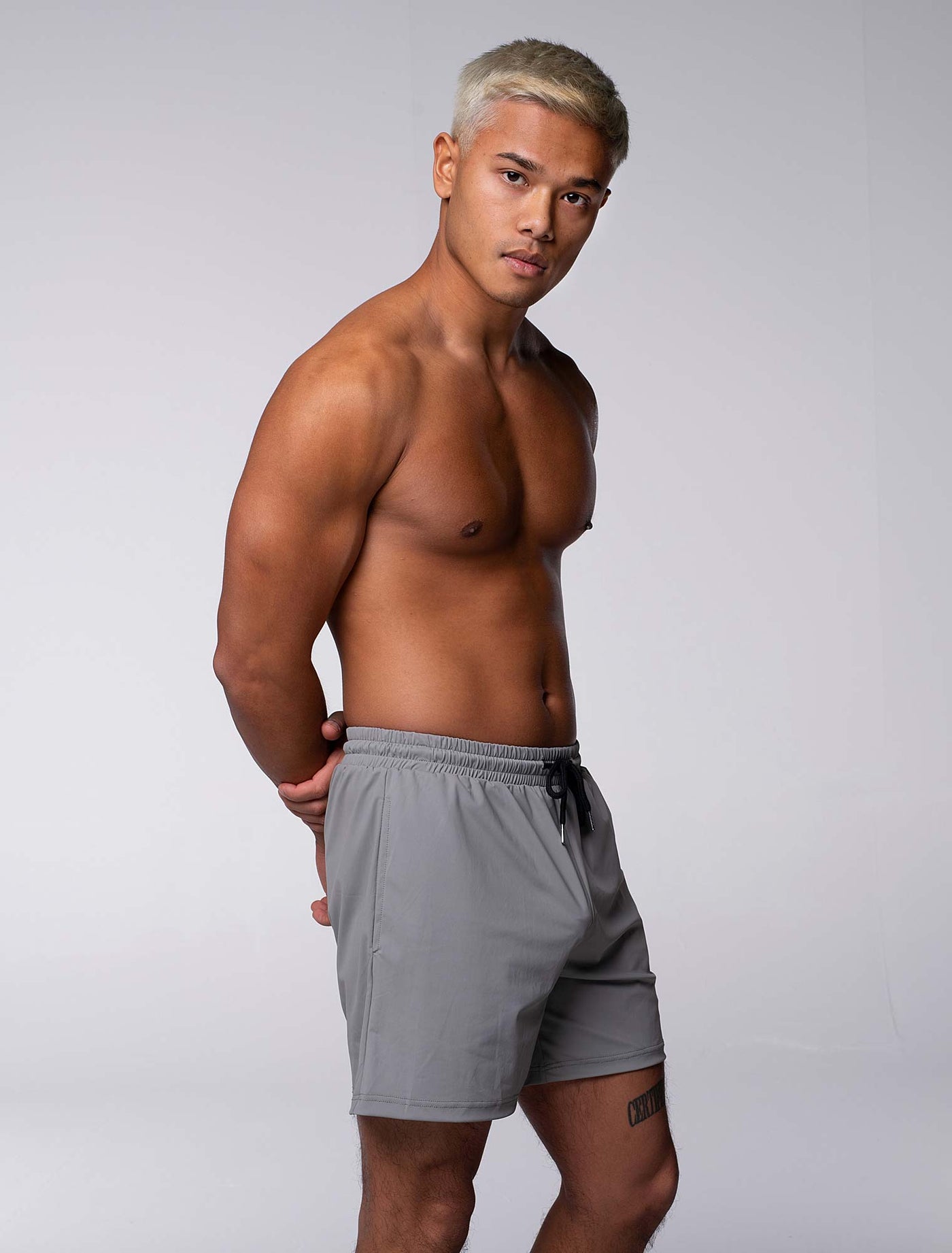 "The Fit" Sports Shorts - Premium Grey - boxmenswear - {{variant_title}}