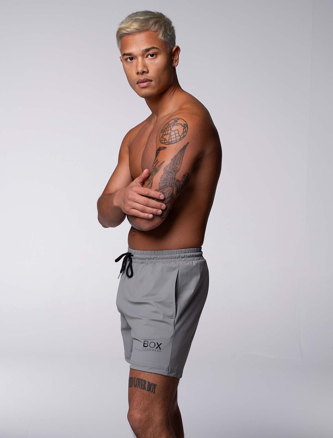 "The Fit" Sports Shorts - Premium Grey - boxmenswear - {{variant_title}}