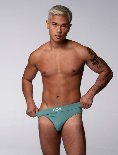 Glide Briefs - Celestial Green - boxmenswear - {{variant_title}}